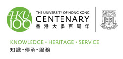 HKU 100 logo